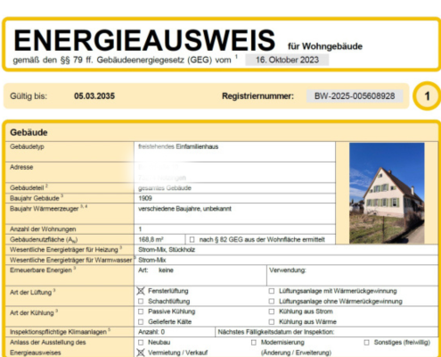 Energieausweis